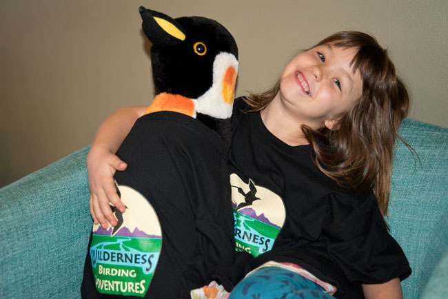 The Wilderness Birding Adventures T-Shirt! Get one and support Audubon Alaska!