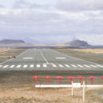 The long runway on Adak Island allows for twice weekly jet service from Anchorage.